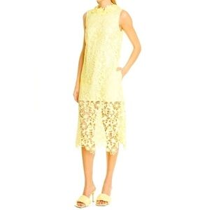 AKNVAS Mallie Floral lace sleeveless dress S NWOT